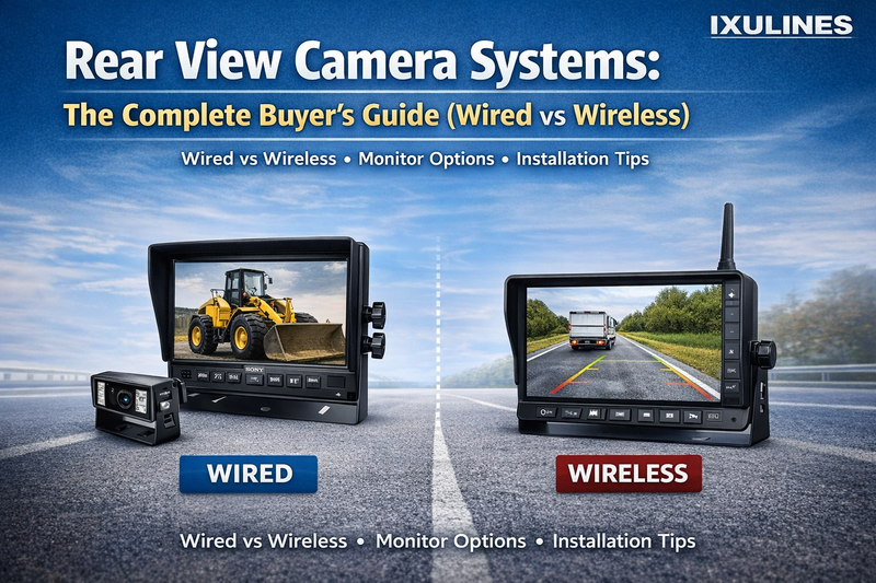 Rear View Camera Systems: The Complete Buyer’s Guide (Wired vs Wireless)