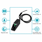HD Digital Wireless Forklift Camera with Laser Beam & Magnetic Fitting (IXU135814PCI)