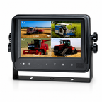7 inch HD 2.4GHz Wireless Quad-View Monitor - Waterproof IP66, No Recording (IXU700125QC)
